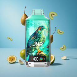 JNR Falcon X 18000 Puffs سيجارة إلكترونية بنكهة فاكهة العاطفة والكيوي بشاشة رقمية وسعة بطارية 750 مللي أمبير