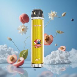 JNR Gold380 6000 نفخة سجارة إلكترونية خوخ وعنب أزرق بسعة 13مل