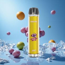 JNR Gold380 6000 نَفخة سجارة إلكترونية يمكن التخلص منها عنب جليدي مع 13مل سعة سائل و 1500مللي أمبير سعة بطارية