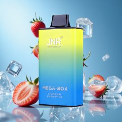 JNR Mega Box 25000 نفخة سحابة التوت الفراولة والثلج سعة 30 مل