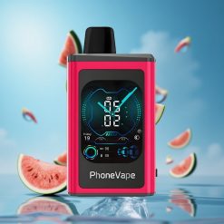 JNR PhoneVape 30000 نفث بخار قابل للتخلص منه بطارية 850mAh Type-C قابلة لإعادة الشحن بطيخ مثلج