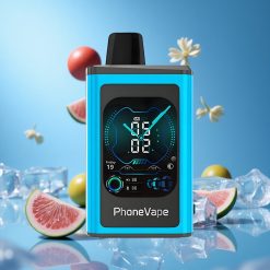 JNR PhoneVape 30000 نفخة بخار قابل للتخلص منه توت أزرق جليدي مع بطارية 850mAh قابلة لإعادة الشحن