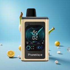 JNR PhoneVape 30000 نفخة مع نكهة الموز الجليدي وبطارية قابلة للشحن Type-C 850mAh