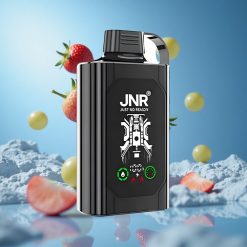 JNR Shisha Hookah Box 20500 نفخة فراولة عنب شاشة عالية الدقة وشحن سريع Type-C