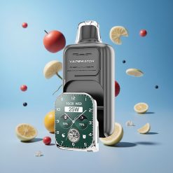 JNR Vape Watch 30000 Puffs سيجارة إلكترونية ثلاثية التوت بسعة 19 مل وملف مزدوج شبكي