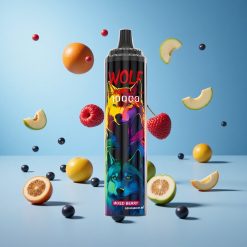 JNR Wolf Niplo 10000 Puffs سيجارة إلكترونية توت مشكل بسعة 20مل وشحن سريع Type-C