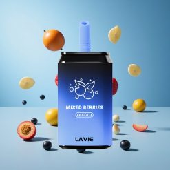 LAVIE Aurora 11000 Puffs سيجارة إلكترونية متنوعة التوت بسعة 22ML وشحن Type C