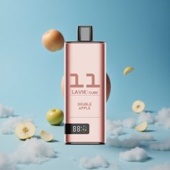 Lavie Cube 20000 Puffs سيجارة إلكترونية قابلة للتصرف تفاحتين 28ML Type C