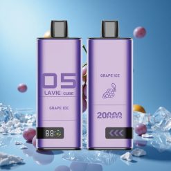 Lavie Cube 20000 Puffs مبخر للتخلص منه عنب جليدي 28مل