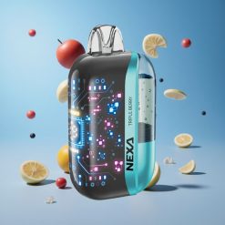 NEXA Ultra 50K سحبة شيشة إلكترونية 20 مل ثلاثي التوت بشاشة منحنية ثلاثية الأبعاد