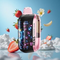NEXA Ultra 50K سحبة نكهة فراولة كولادا مع شاشة منحنية ثلاثية الأبعاد وشحن Type-C