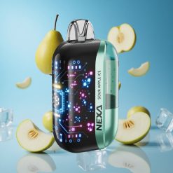 NEXA Ultra 50K سيجارة إلكترونية 20 مل تفاح حامض مثلج بشاشة منحنية ثلاثية الأبعاد