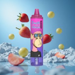 RandM Fumot Tornado 15000 Puffs فراولة عنب شاشة LCD