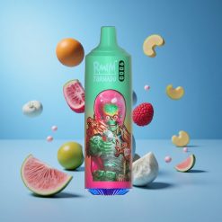 RandM Fumot Tornado 9000 Puffs شاشة RGB أنيقة 18 مل سعة السائل