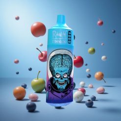 RandM Fumot Tornado 9000 Puffs عصير التوت البري والكرز الأزرق بسعة 18 مل وبطارية 850 مللي أمبير