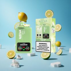 Razz Bar 40000 Puffs شاشة عرض الطاقة عصير الليمون والليمون_Lush الجليد