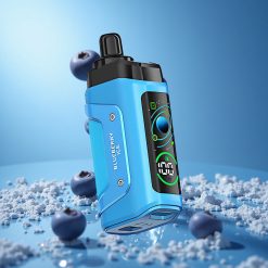 Razz Bar 45000 Puffs تبغ إلكتروني قابل للتخلص منه بلوبيري آيس مع ملف شبكي 1.0 أوم وبطارية 650 مللي أمبير