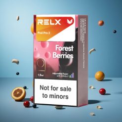 Relx Pod Pro 2 جهاز فيب توت الغابة (خالي من النيكوتين 0%) سعة 1.9 مل