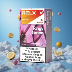 RELX Pod Pro 2 عنب لاذع سعة 1.9مل 600 نفخة