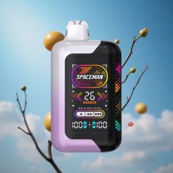 SMOK SPACEMAN SP40000 سيجارة إلكترونية للاستخدام مرة واحدة كرز رمان بشاشة LED 2.28 بوصة