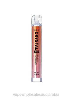 vape بالجملة | 66TX260 الأناناس والخوخ والمانجو SKE Crystal Bar فيب 600 سحبة