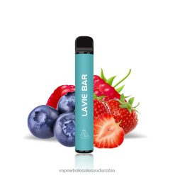 Vape بالجملة - مزيج التوت LAVIE BAR 2% نسخة 800 نفخة 0HF66323