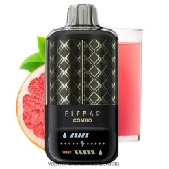 Vape Saudi Arabia Online - عصير الليمون الوردي والجريب فروت Elf Bar Combo 25000 00XV4211