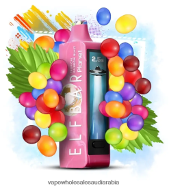 Vape Shop Saudi Arabia - انفجار قوس قزح الاستوائي Elf Bar Planet 25000 00XV4229
