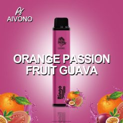 Vape Store Saudi Arabia - Aivono AIM BINGO 4000 جوافة برتقال باشن فروت 428Z2132