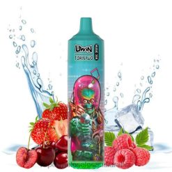 Vape Store Saudi Arabia - UWIN CRYSTAL 35 ألف سيجارة يمكن التخلص منها الفراولة، التوت، الكرز، الجليد 428Z2387